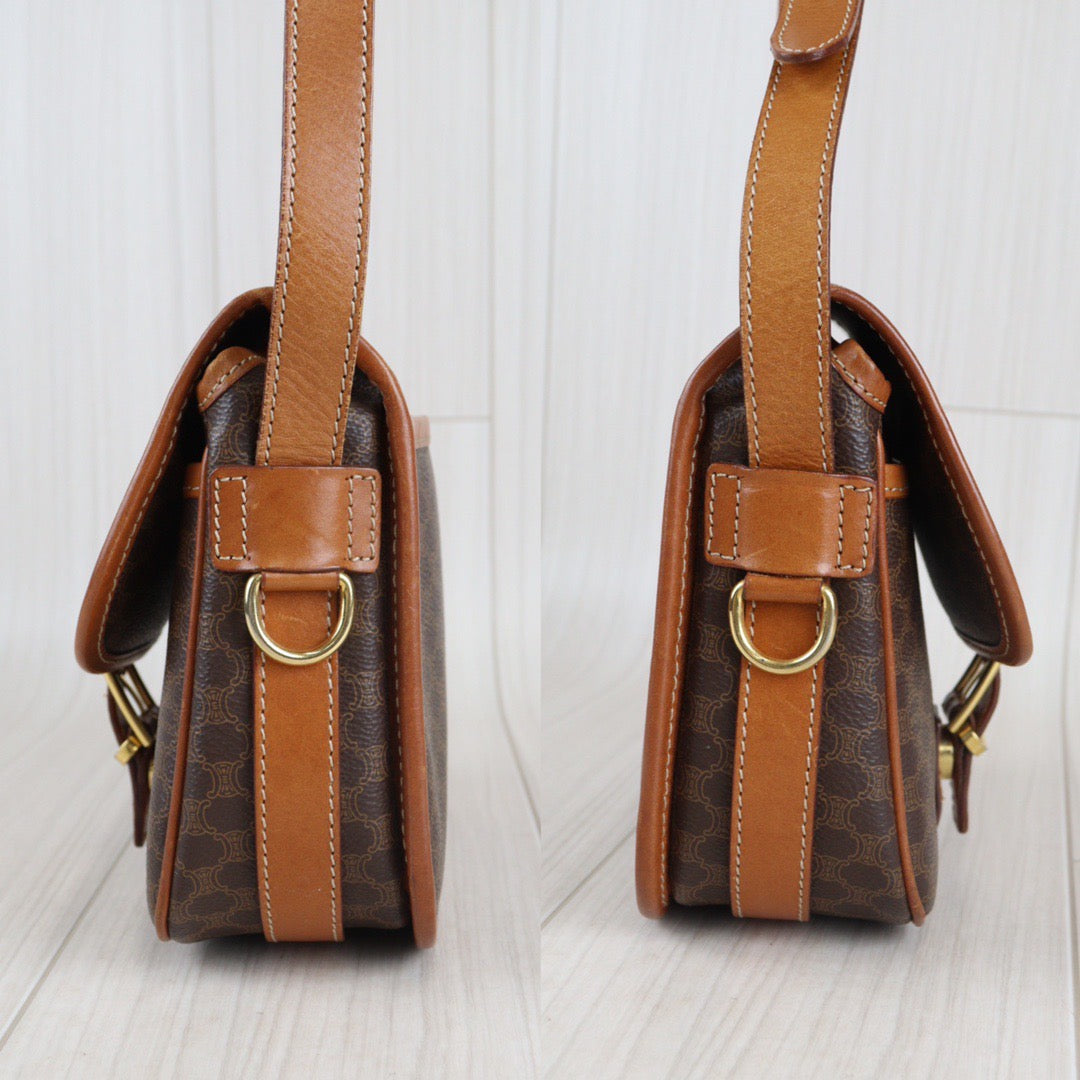 Rank AB｜ Celine Macadam Shoulder Bag ｜23061404