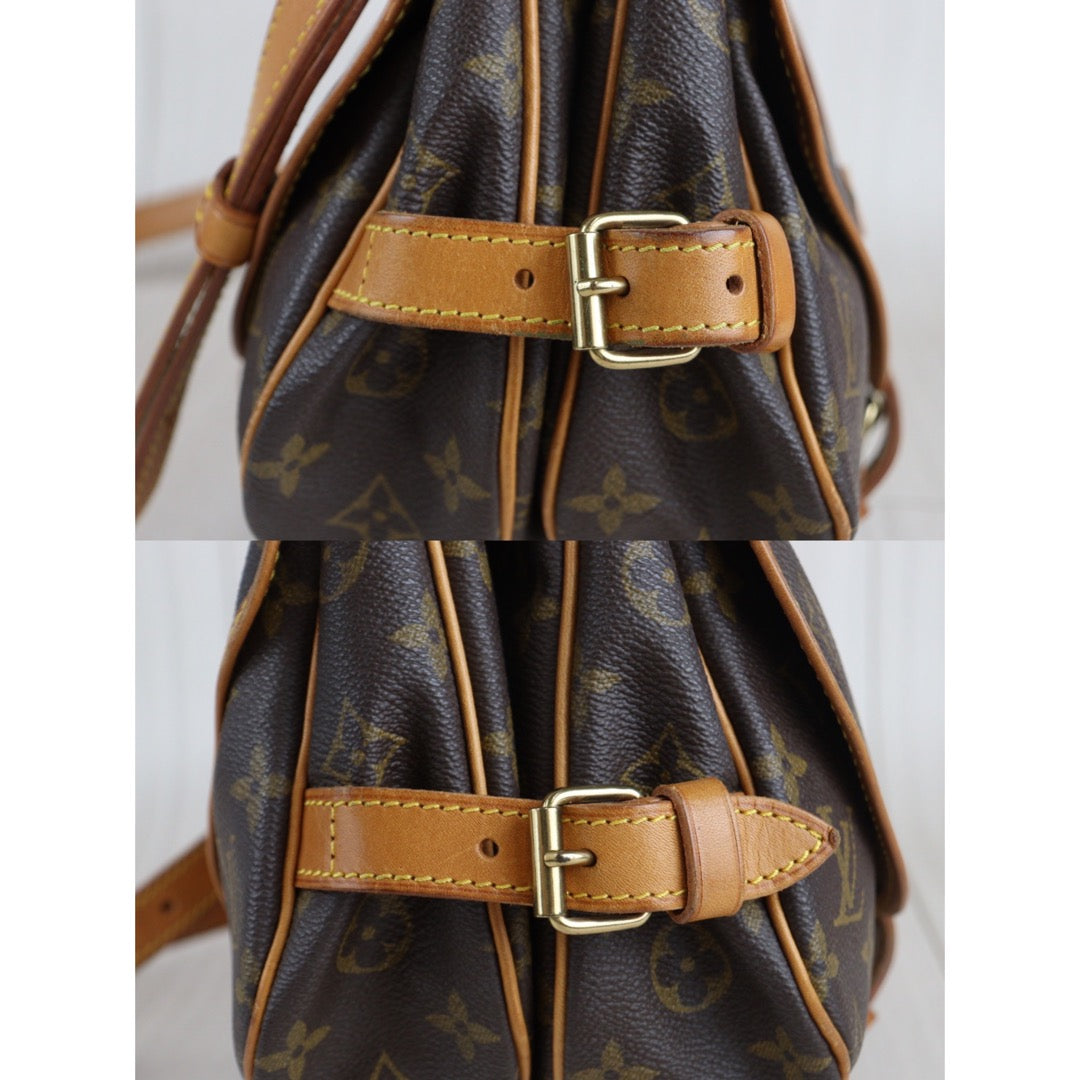 Rank AB ｜ LV Monogram Saumur MM Shoulder Bag｜23070412