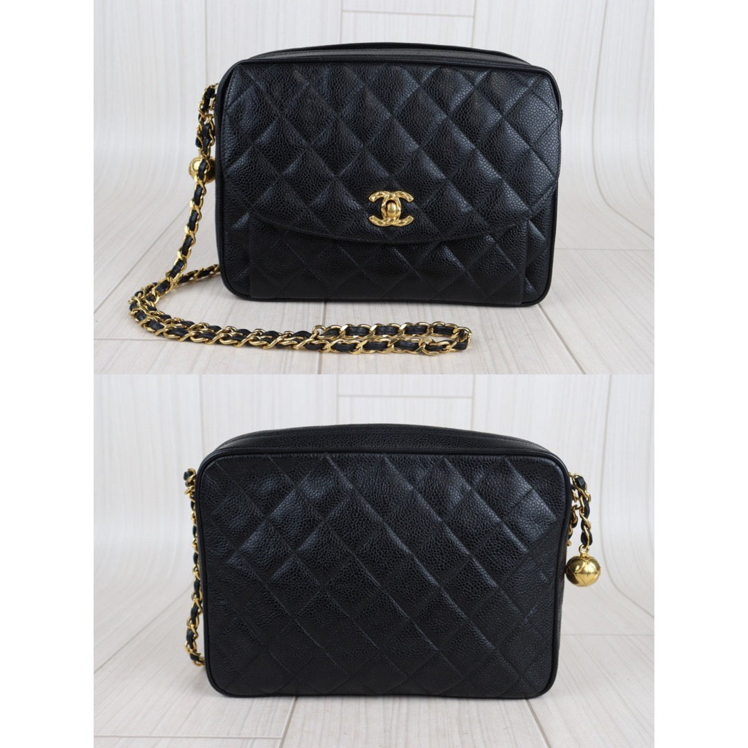 Rank AB ｜ CHANEL Caviar Skin Camera Bag｜23062306