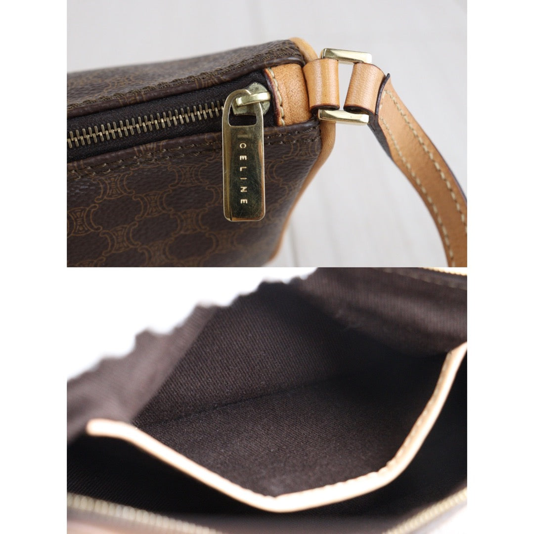 Rank A ｜ CELINE Macadam ShoulderBag ｜V23062927