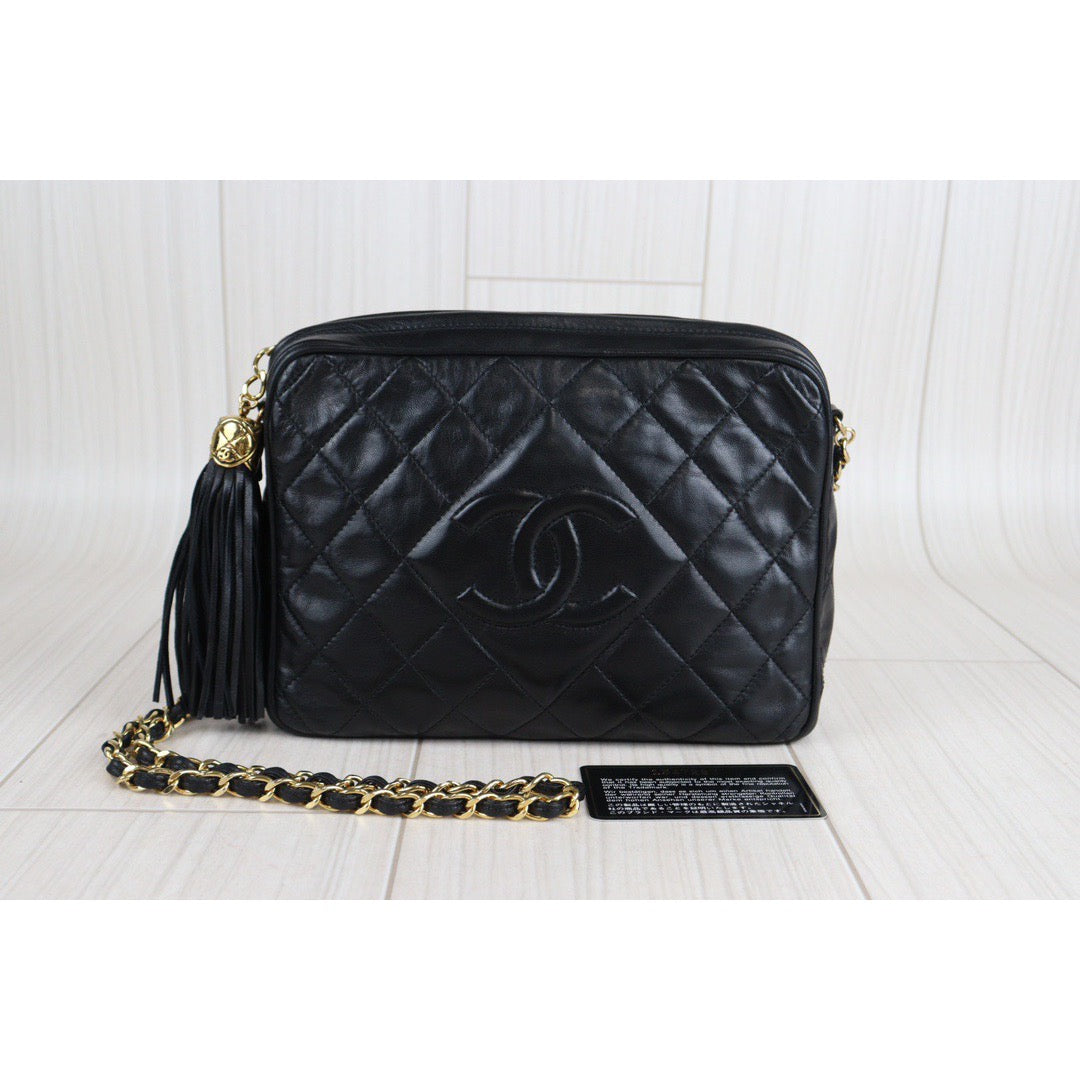 Rank AB ｜ CHANEL Matrasse Lambskin Chain Shoulder Bag ｜23071105