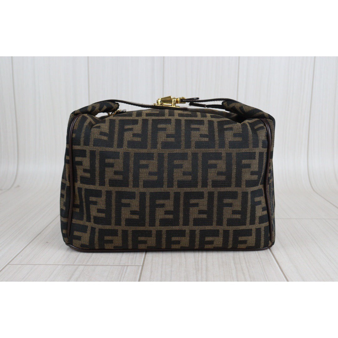 Rank A ｜ FENDI Zucca Handbag ｜23070712