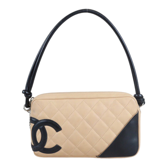 Rank AB ｜ CHANEL Cambon Line Shoulder Pouch ｜23060106