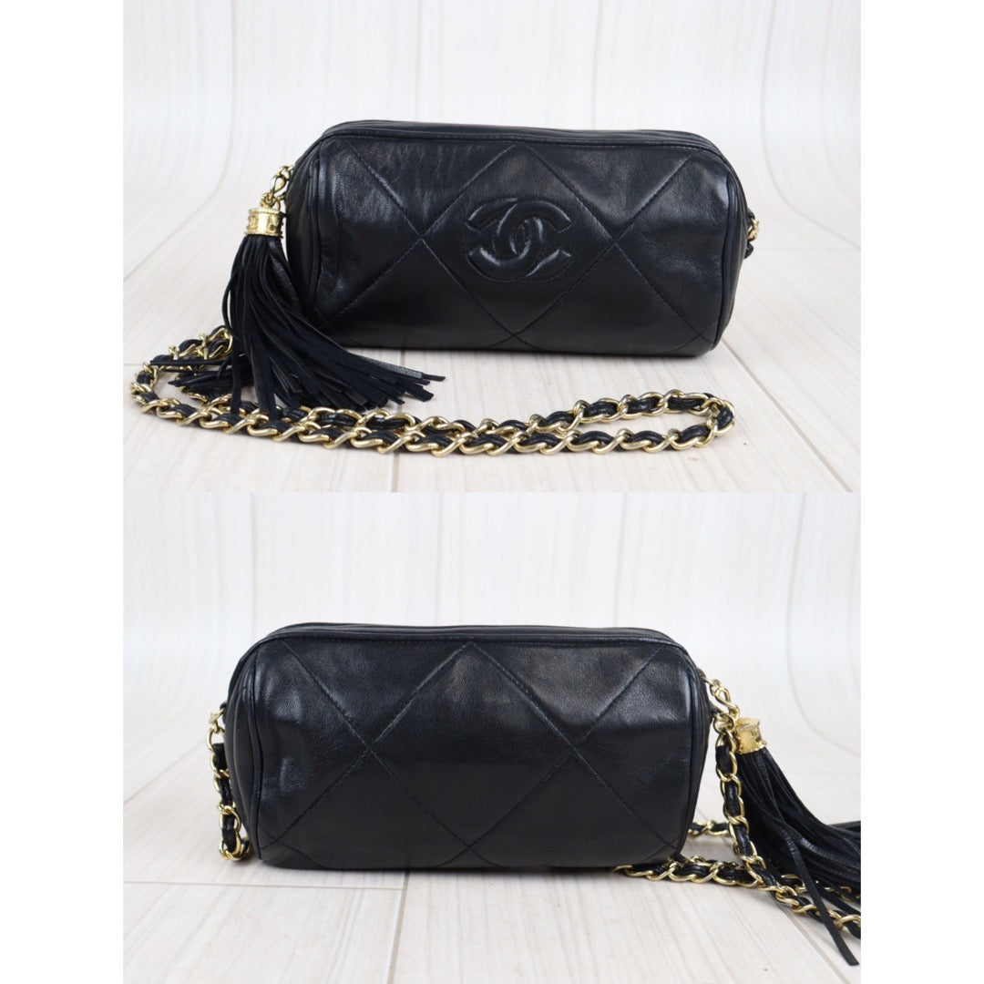 Rank AB ｜ CHANEL Matrasse Lamb leather Shoulder Bag ｜V23061014