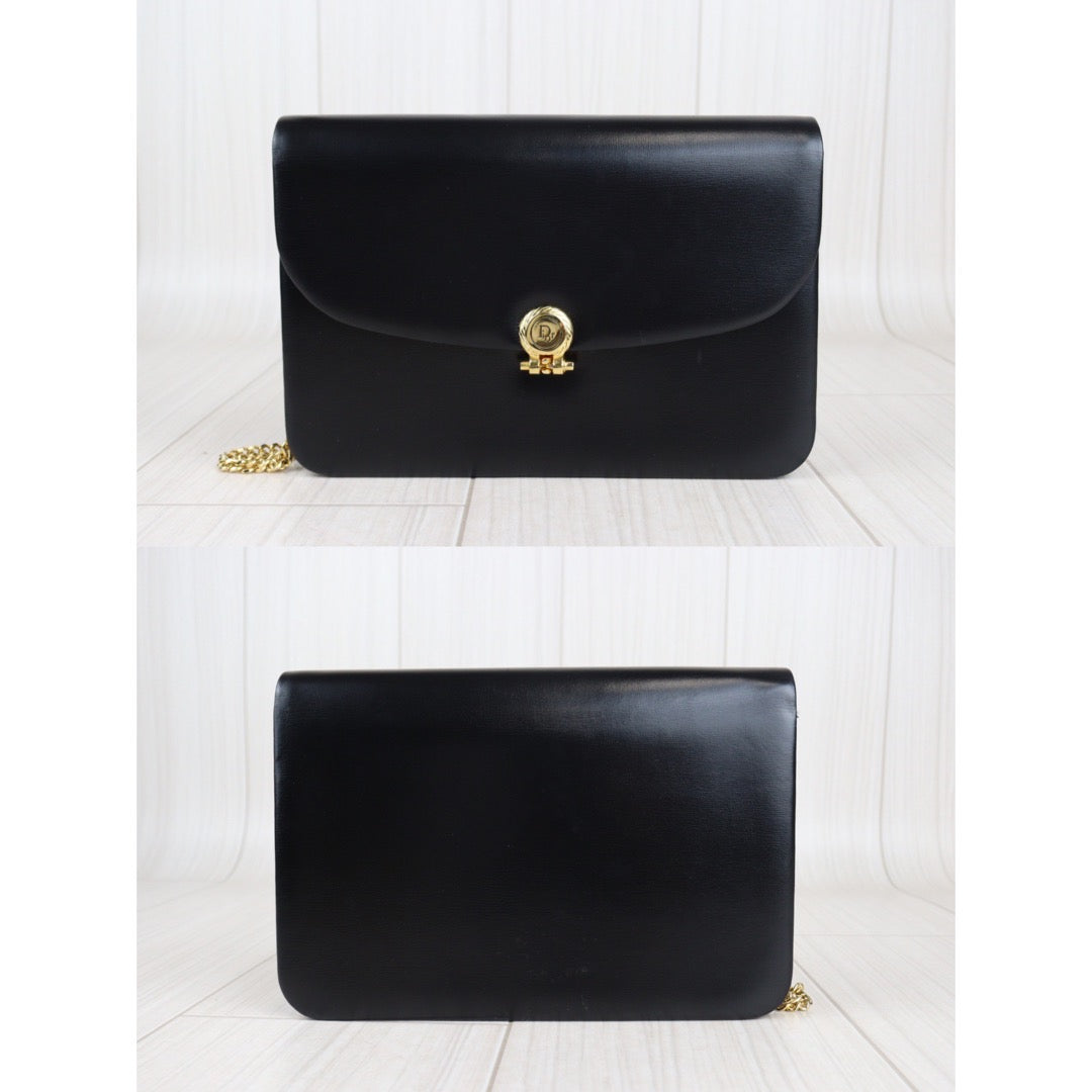 Rank AB ｜ Dior Vintage Box Calf Shoulder Bag ｜V23070706