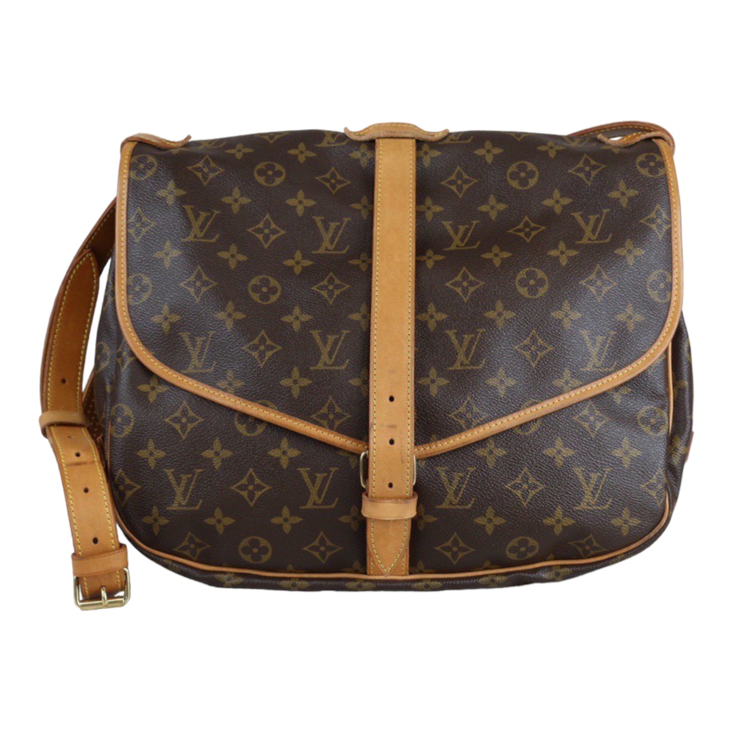Rank AB｜ LV Monogram Saumur GM Shoulder Bag｜23071201