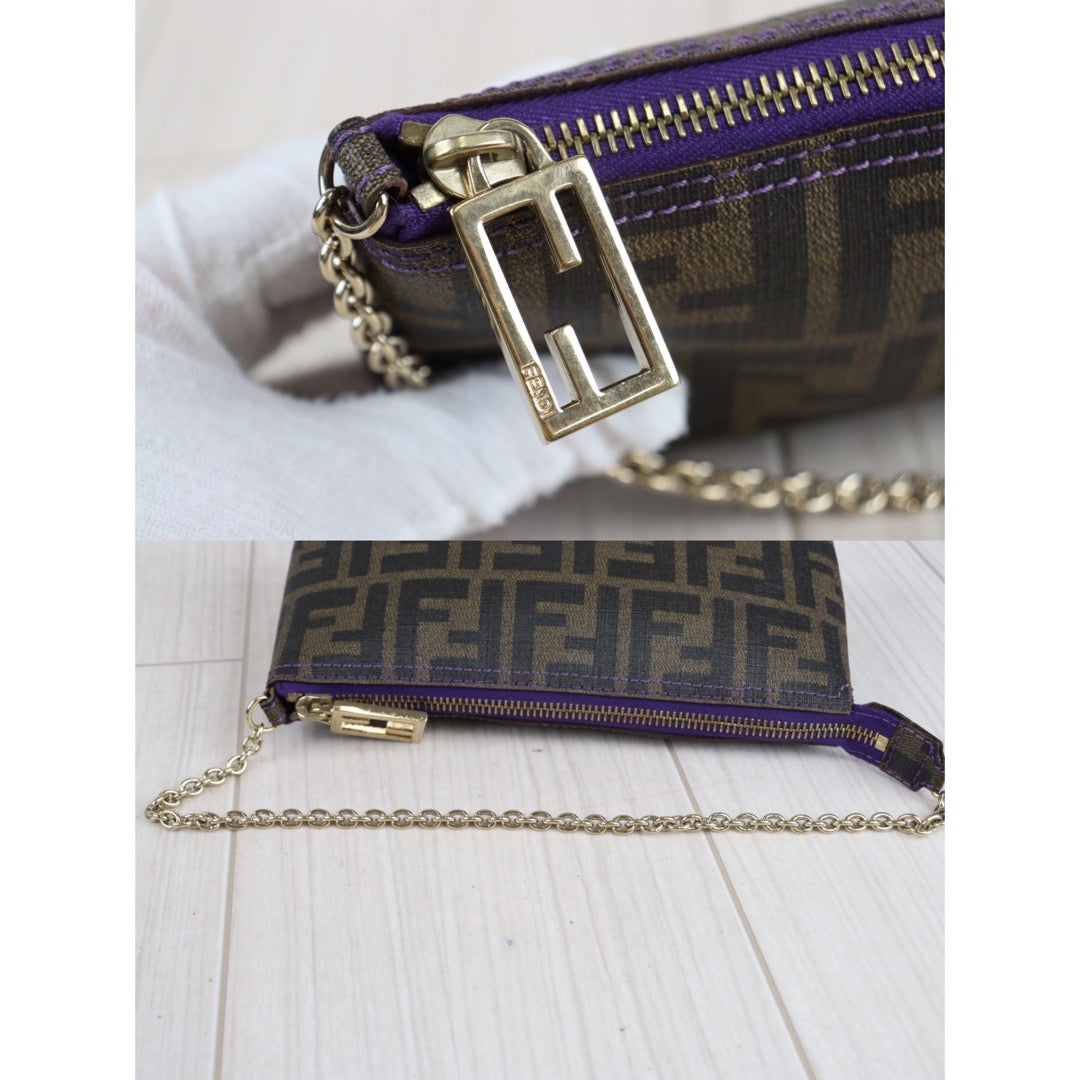 Rank A｜ FENDI Zucca Accessory Pouch ｜23062303