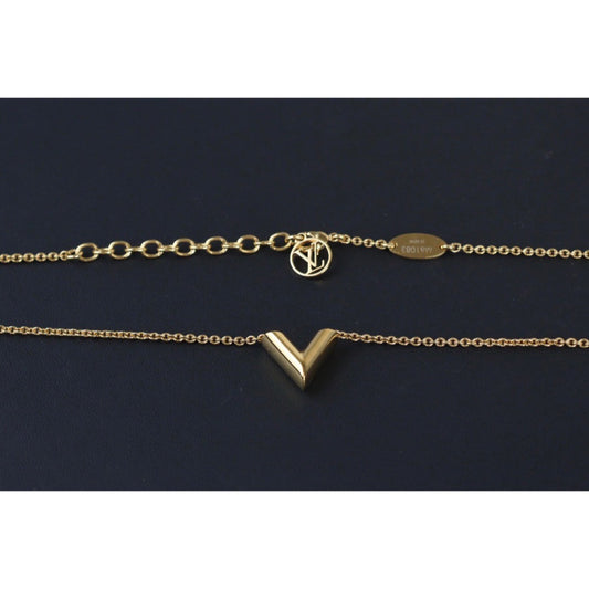 Rank SA ｜ LV Collier Essential V Necklace ｜23071507