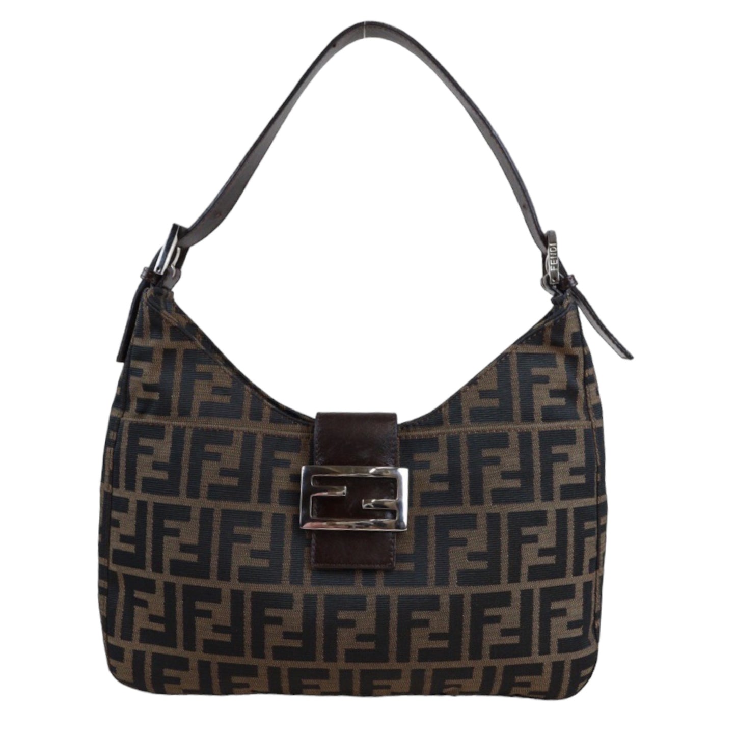 Rank A｜ FENDI Zucca Mamma Shoulder Bag ｜23050904