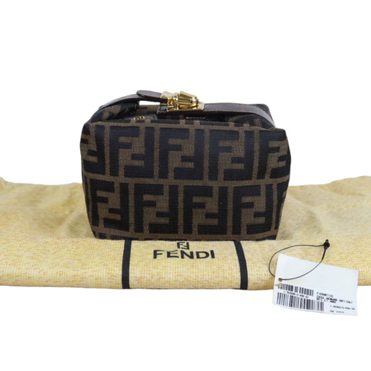 Rank A ｜ FENDI Zucca Handbag ｜23061801
