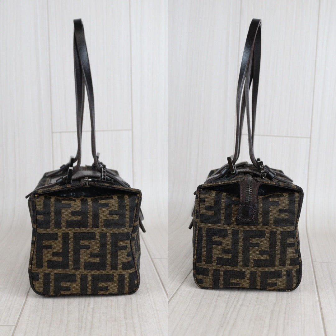Rank A｜ FENDI Zucca Mamma HandBag ｜V23070901