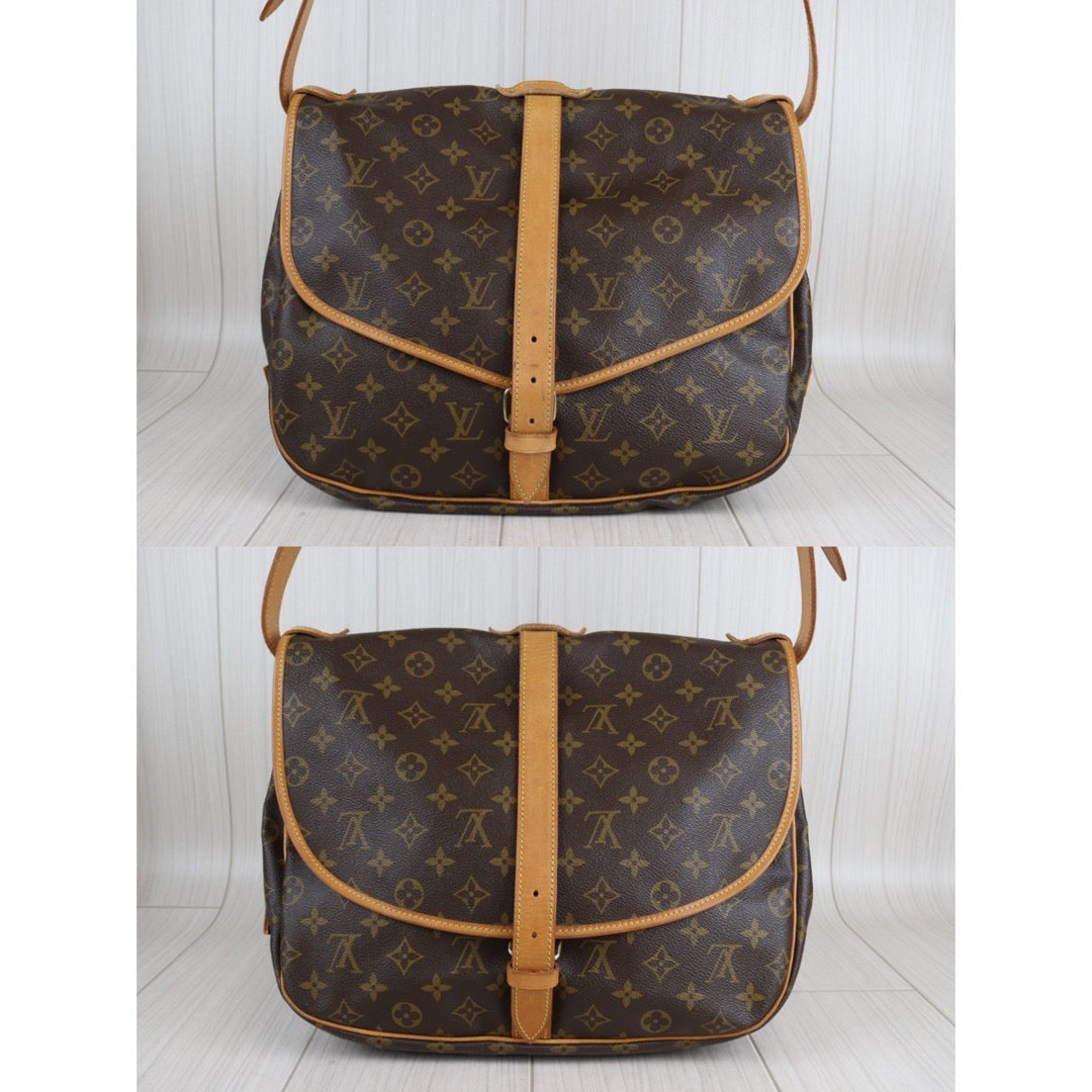 Rank AB｜ LV Monogram Saumur GM Shoulder Bag｜23071201