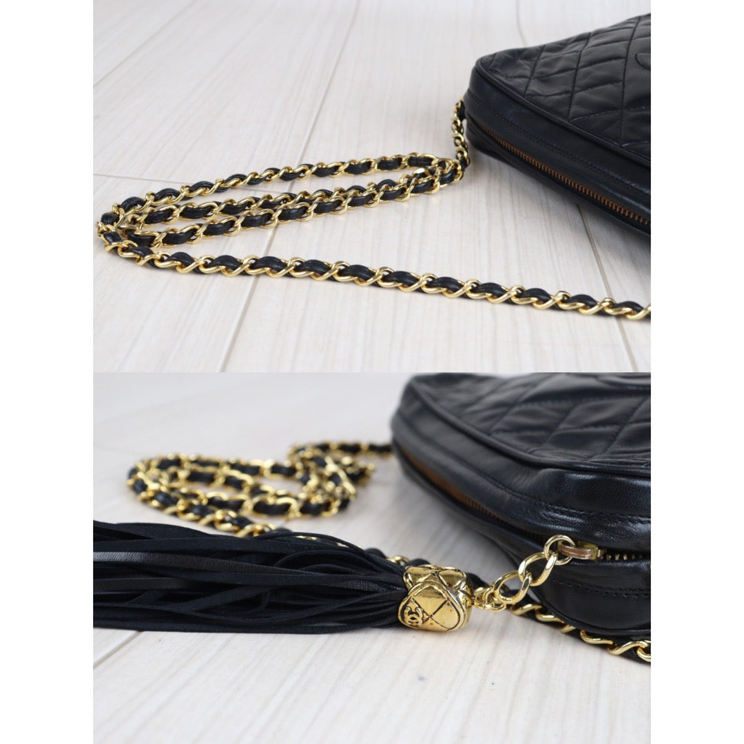 Rank AB ｜ CHANEL Matrasse Lambskin Chain Shoulder Bag ｜23071105