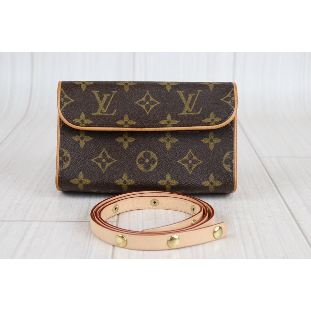 Rank A ｜ LV Monogram Pochette Florentine Waist Bag XS｜23061202