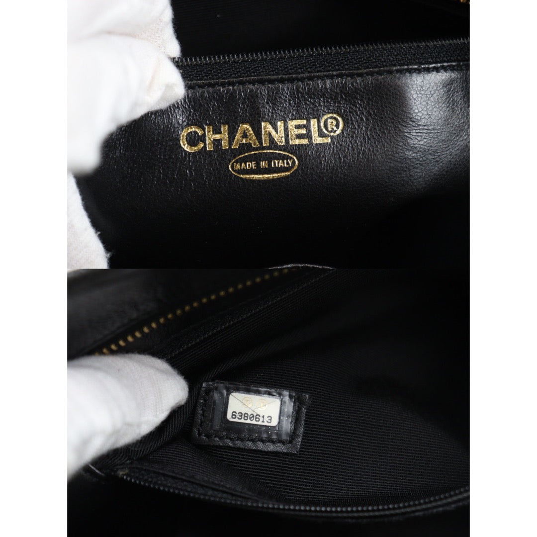 Rank AB ｜ CHANEL Caviar Skin Leather Calf Leather Tote Bag｜V23071428