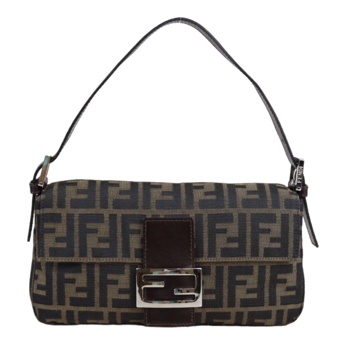 Rank A｜ FENDI Zucca Mamma Baguette Shoulder Bag ｜23051904