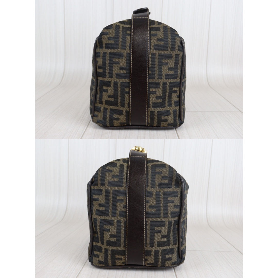Rank A ｜ FENDI Zucca Handbag ｜23060805