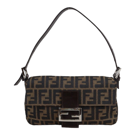 Rank A｜ FENDI Zucca Mamma Baguette Shoulder Bag ｜23053004