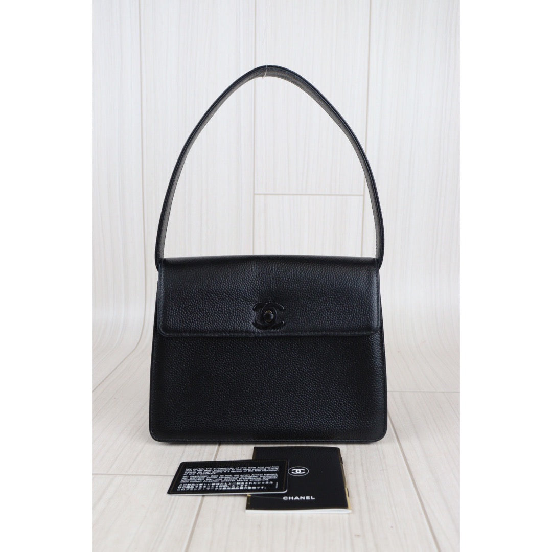 Rank AB ｜ CHANEL Caviar Skin HandBag Black｜23062308