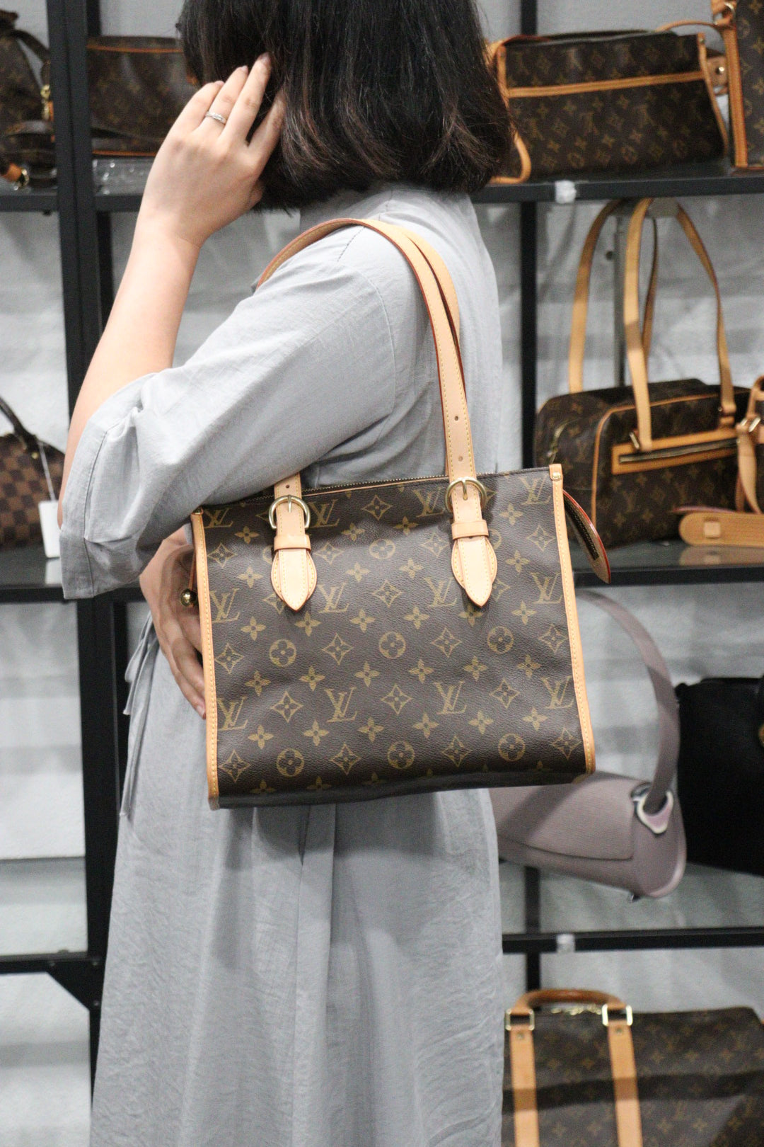 Rank A ｜ LV Monogram Popin Cool O Shoulder Bag｜ 23070703
