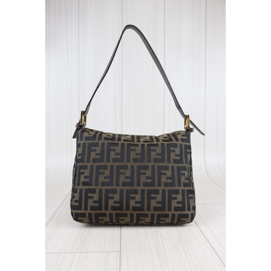 Rank AB ｜ FENDI Zucca Mamma Shoulder Bag ｜23051503