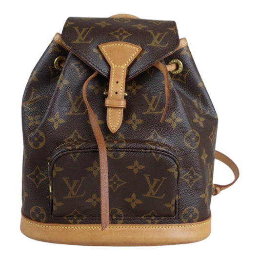 Rank AB｜ LV Monogram Montsouris PM Backpack｜23072506