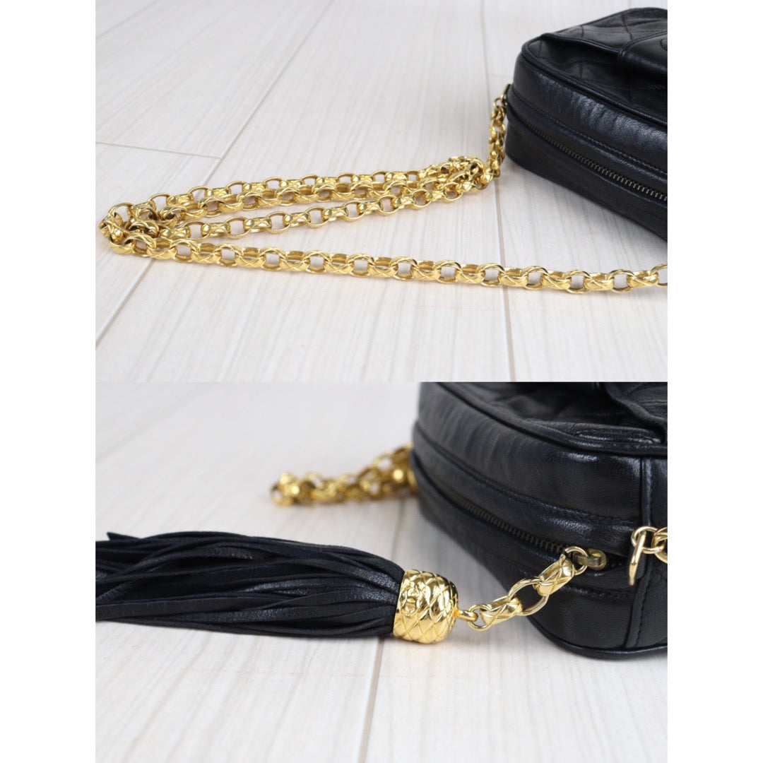 Rank A ｜ CHANEL Matrasse Chain Camera Bag 18 Shoulder Bag Made In 1989～1991 Year｜23071002