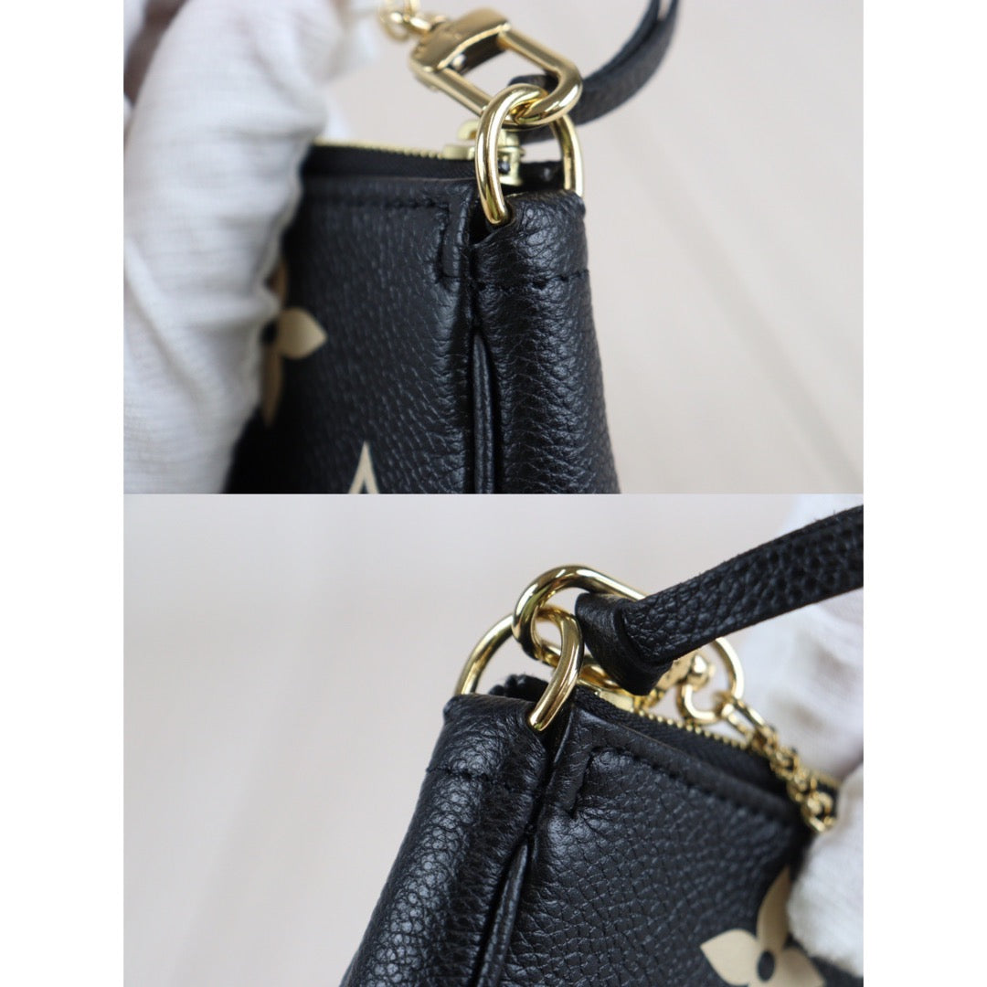 Rank S ｜ LV Monogram Calf LeatherMini Pochette Accessoir ｜V23061705