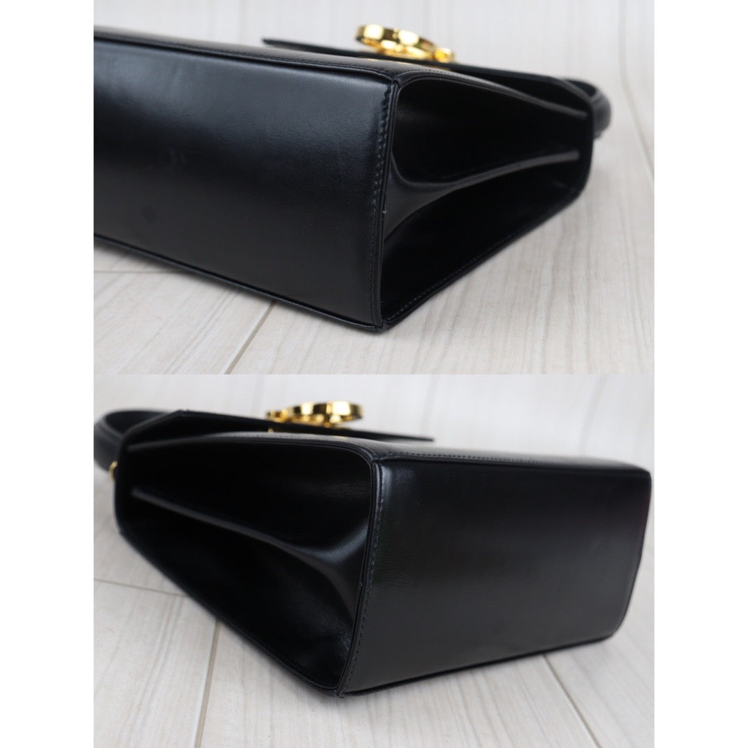 Rank A ｜Ferragamo Gancini 2WAY Handbag Shoulderbag｜22100304