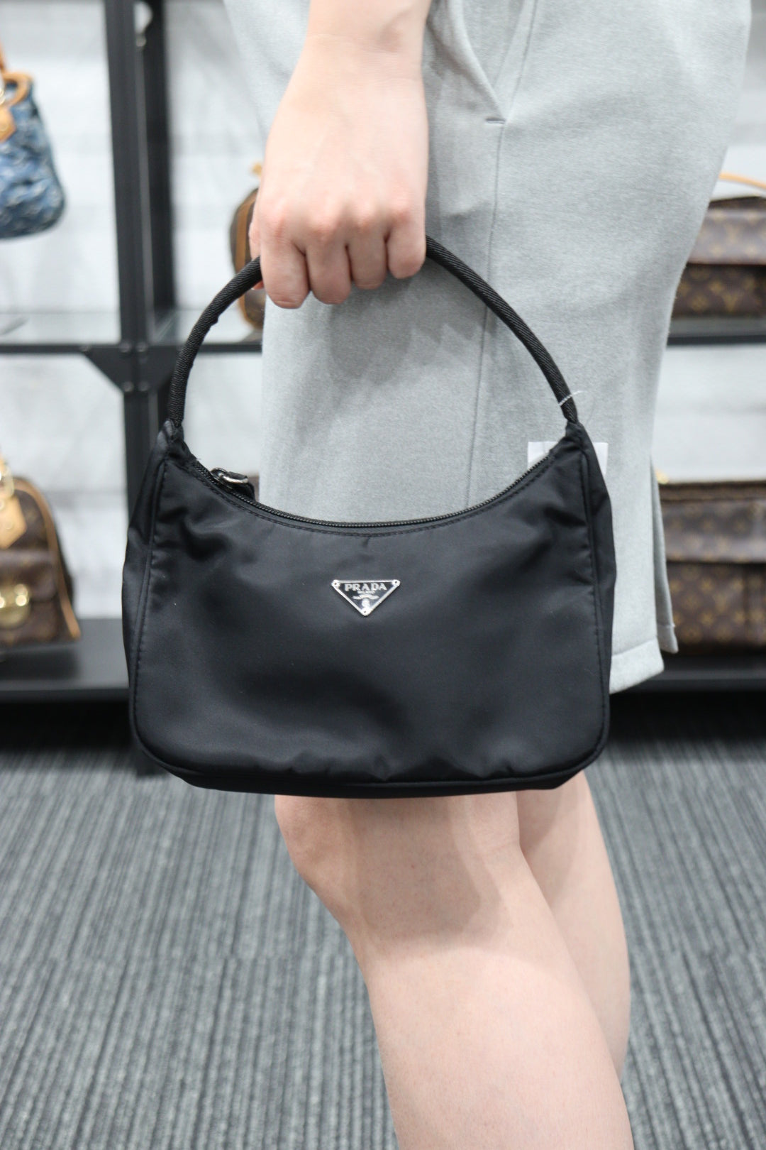 Rank A ｜ PRADA HOBO HandBag ｜23042503