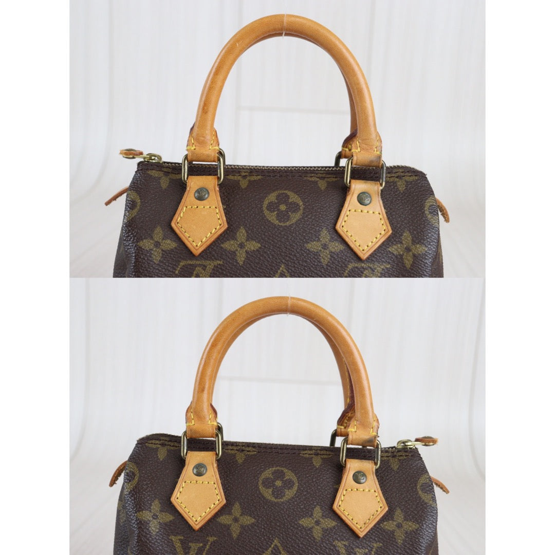 Rank AB ｜ LV Monogram Mini Speedy Handbag ｜23060113