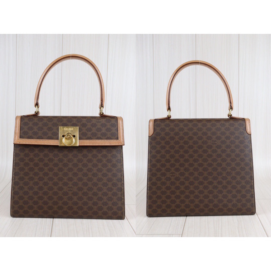 Rank AB ｜ CELINE Macadam Handbag ｜23052012