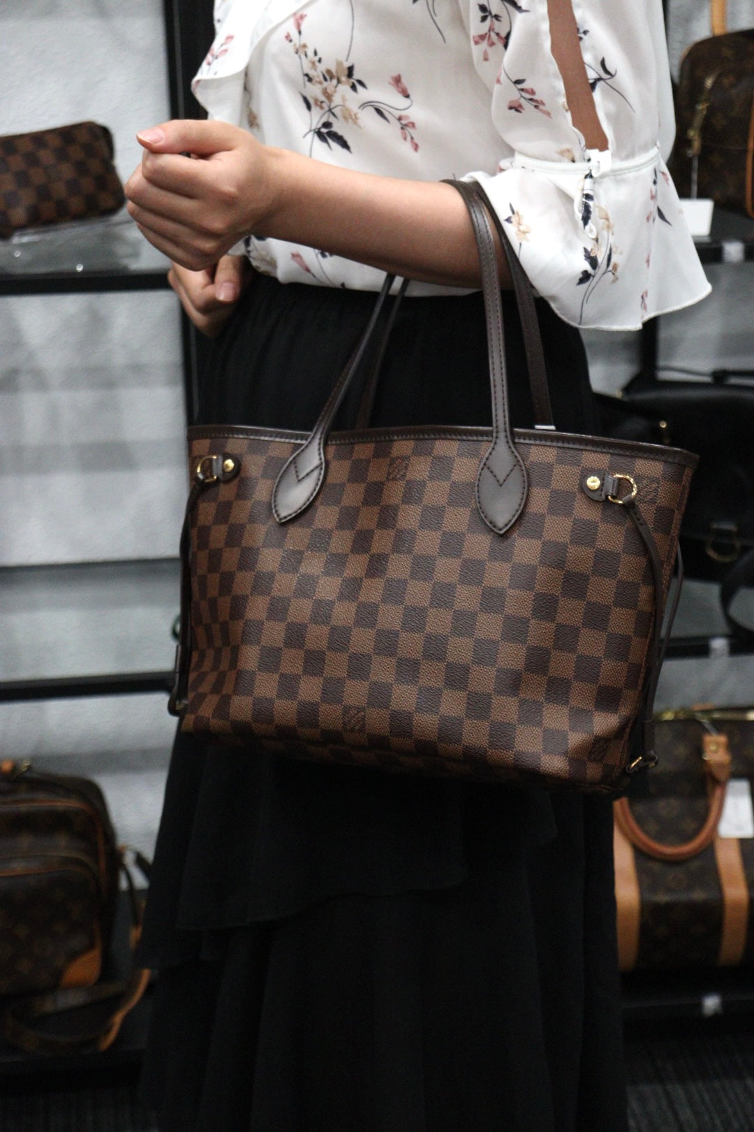 Rank A ｜ LV Damier Neverfull PM ｜23062947