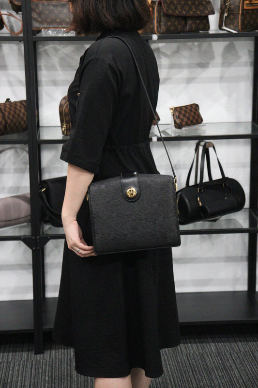 Louis Vuitton Epi Nocturne - Black Shoulder Bags, Handbags