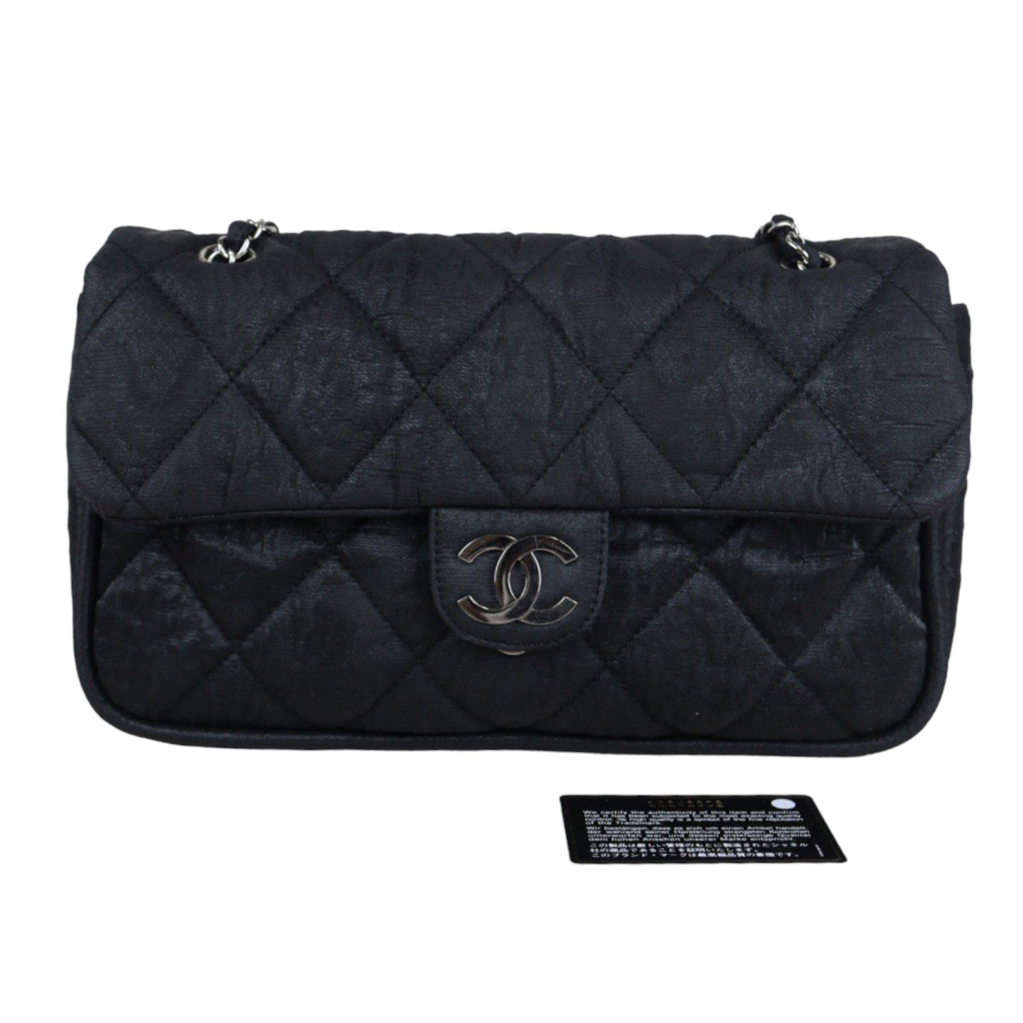 Rank AB ｜ CHANEL Campus Shoulder Bag 30 Black｜V23062339