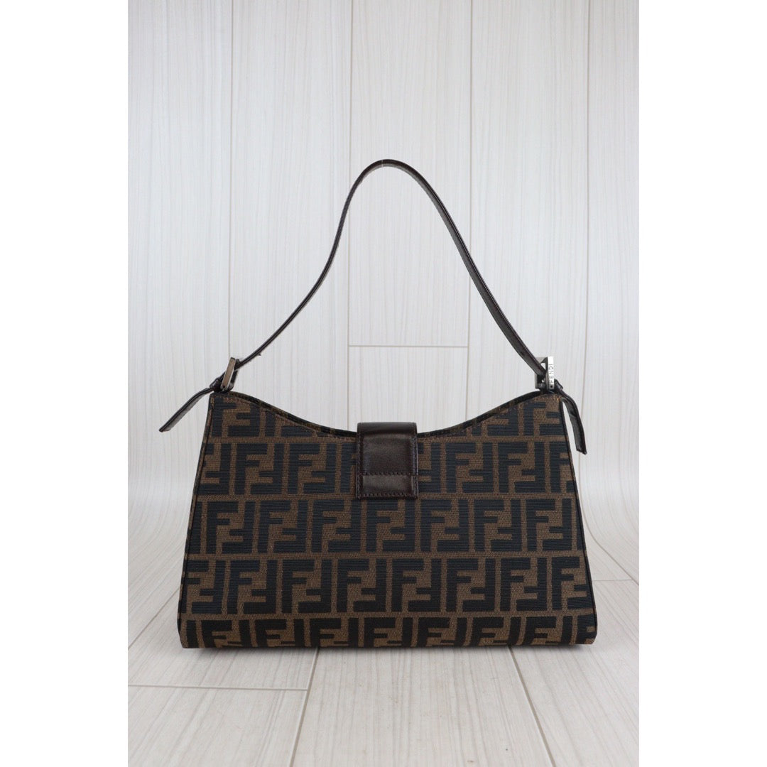 Rank A｜ FENDI Zucca Shoulder Bag ｜23061506