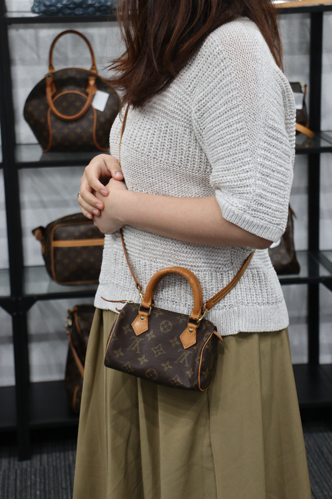 Louis Vuitton Mini Speedy Handbag