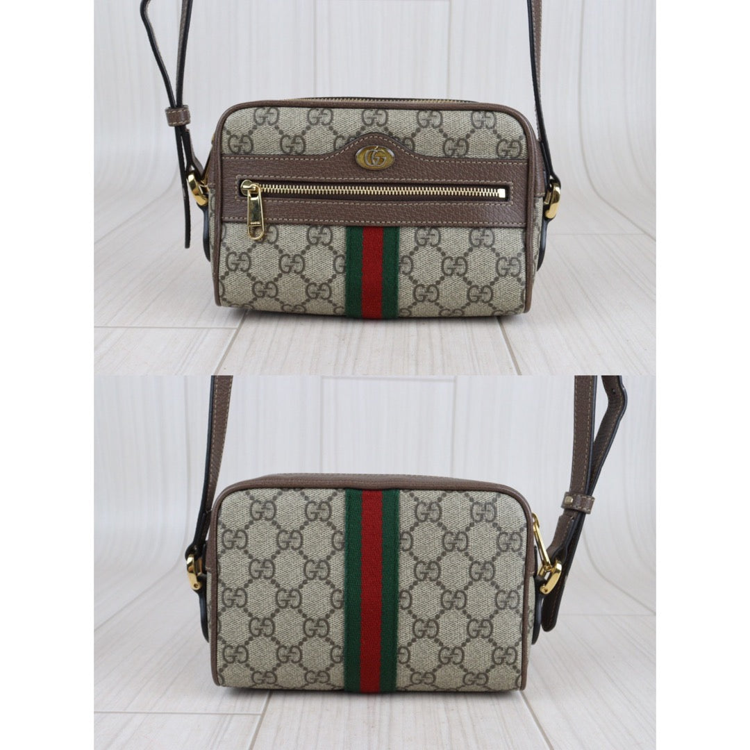 First installment｜Rank A ｜ GUCCI GG Supreme Mini Bag Shoulder Bag ｜23062201