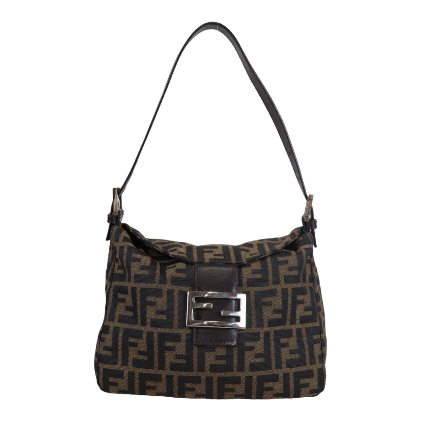 Rank A ｜ FENDI Zucca Mamma Bucket  Shoulder Bag｜23060905