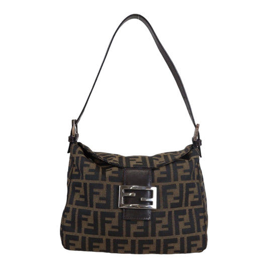 Rank A ｜ FENDI Zucca Mamma Bucket  Shoulder Bag｜23060905