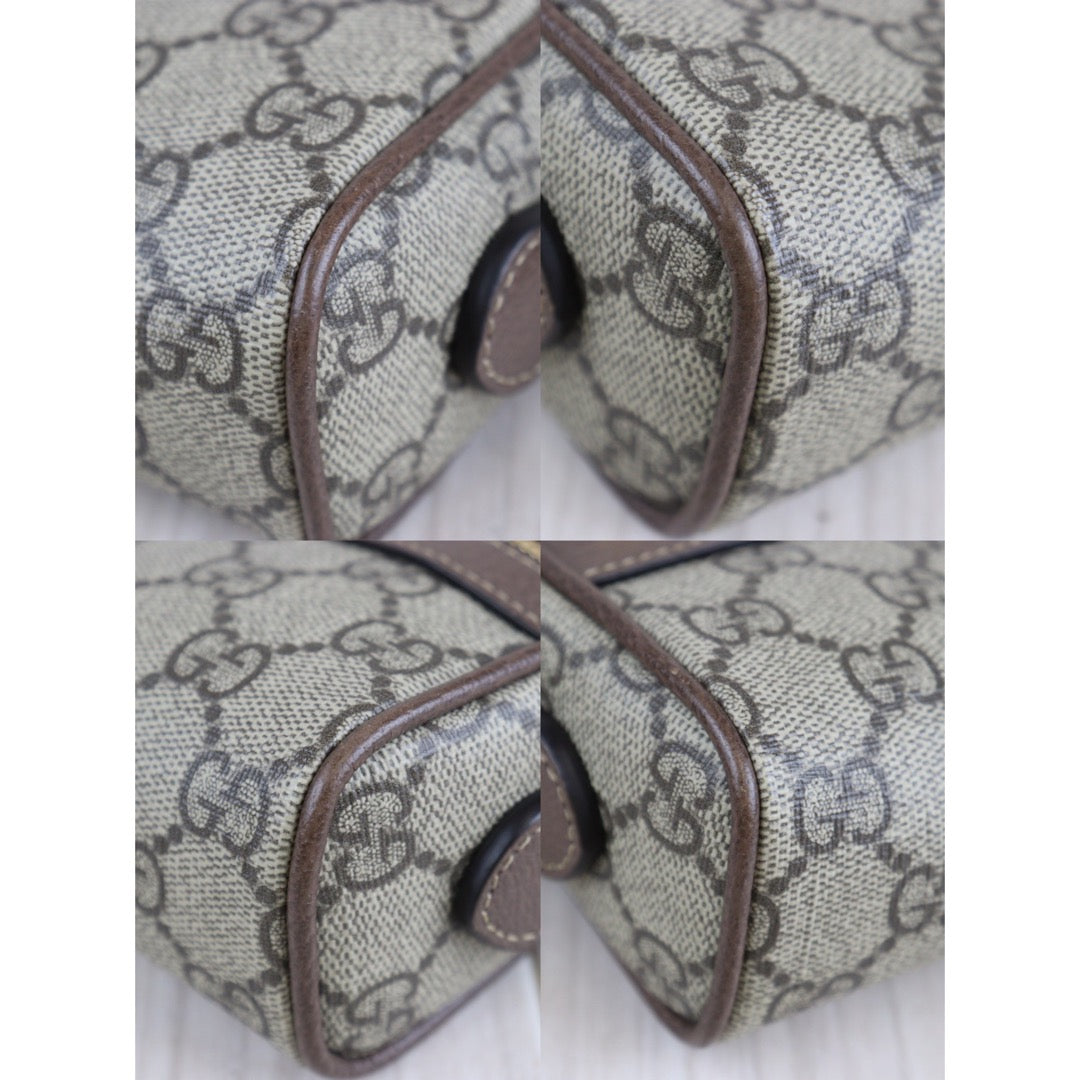 Second installment｜Rank A ｜ GUCCI GG Supreme Mini Bag Shoulder Bag ｜23062201