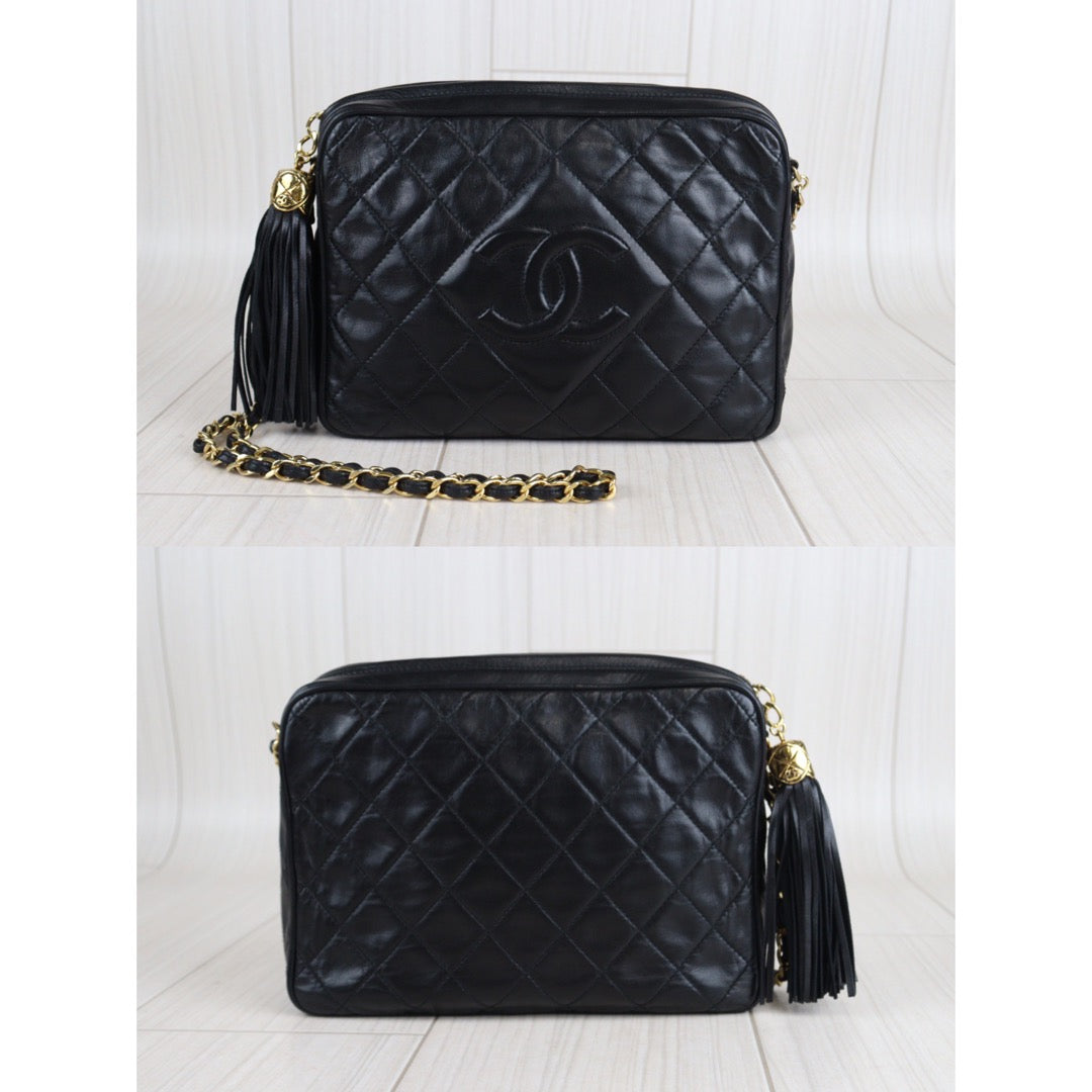 Rank AB ｜ CHANEL Lambskin Matrasse Shoulder Bag ｜A23102805 – BRAND GET