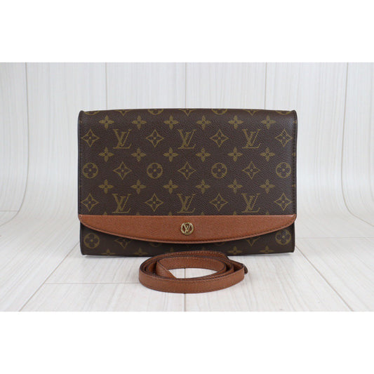 Rank A ｜ LV Monogram Bordeaux GM Shoulder Bag ｜23051205