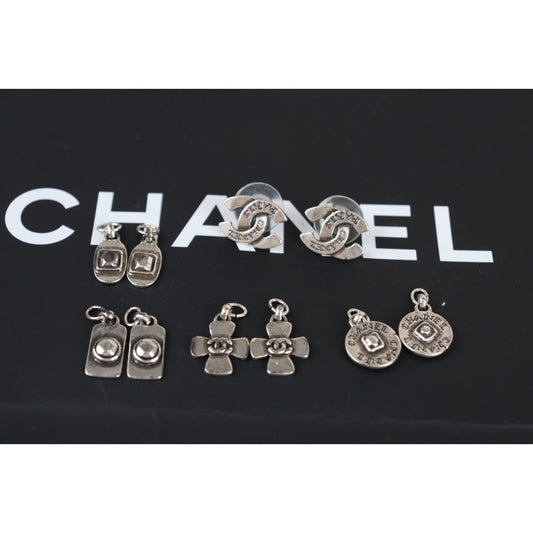 Rank A ｜CHANEL Vintage Coco Piercing ｜V23071412