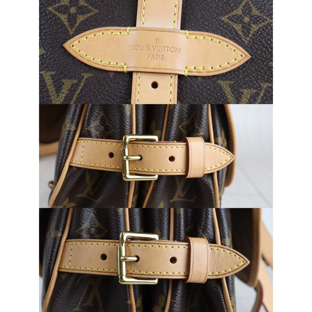 Rank A ｜ LV Monogram Saumur MM Shoulder Bag｜23072512