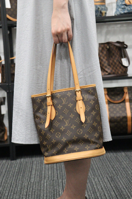 Rank AB ｜ LV Monogram Petit Bucket PM Tote Bag ｜23062904