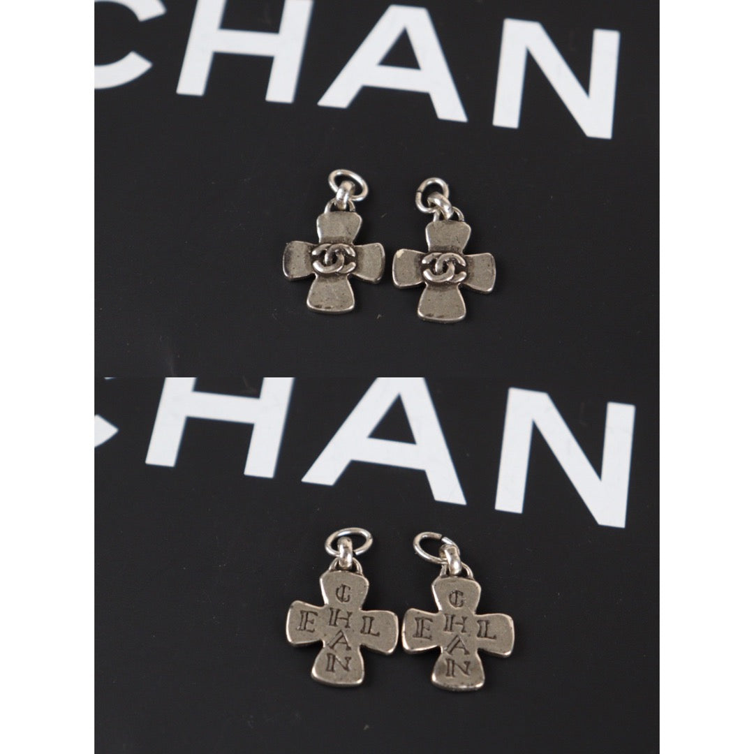 Rank A ｜CHANEL Vintage Coco Piercing ｜V23071412