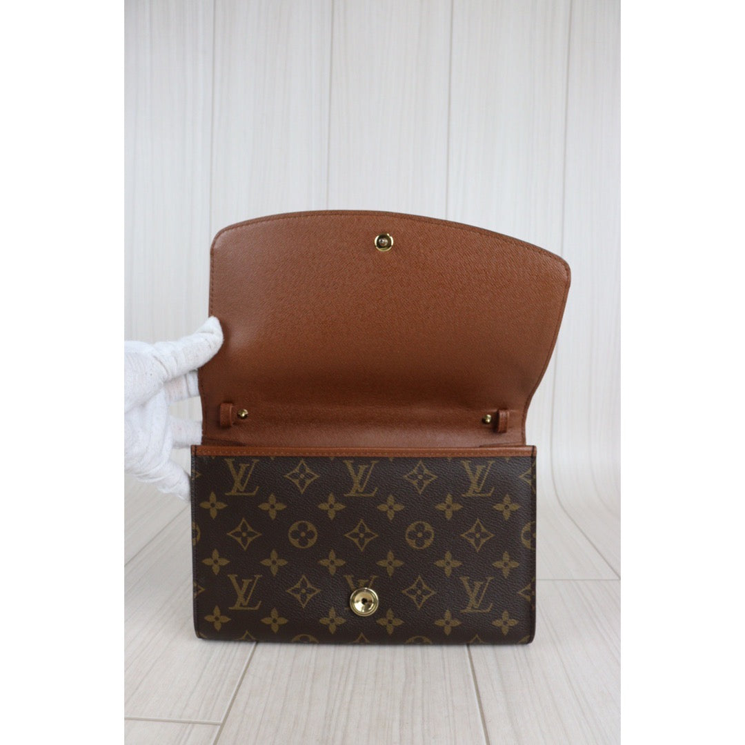 Rank A ｜ LV Monogram Bordeaux MM Shoulder Bag ｜23070711