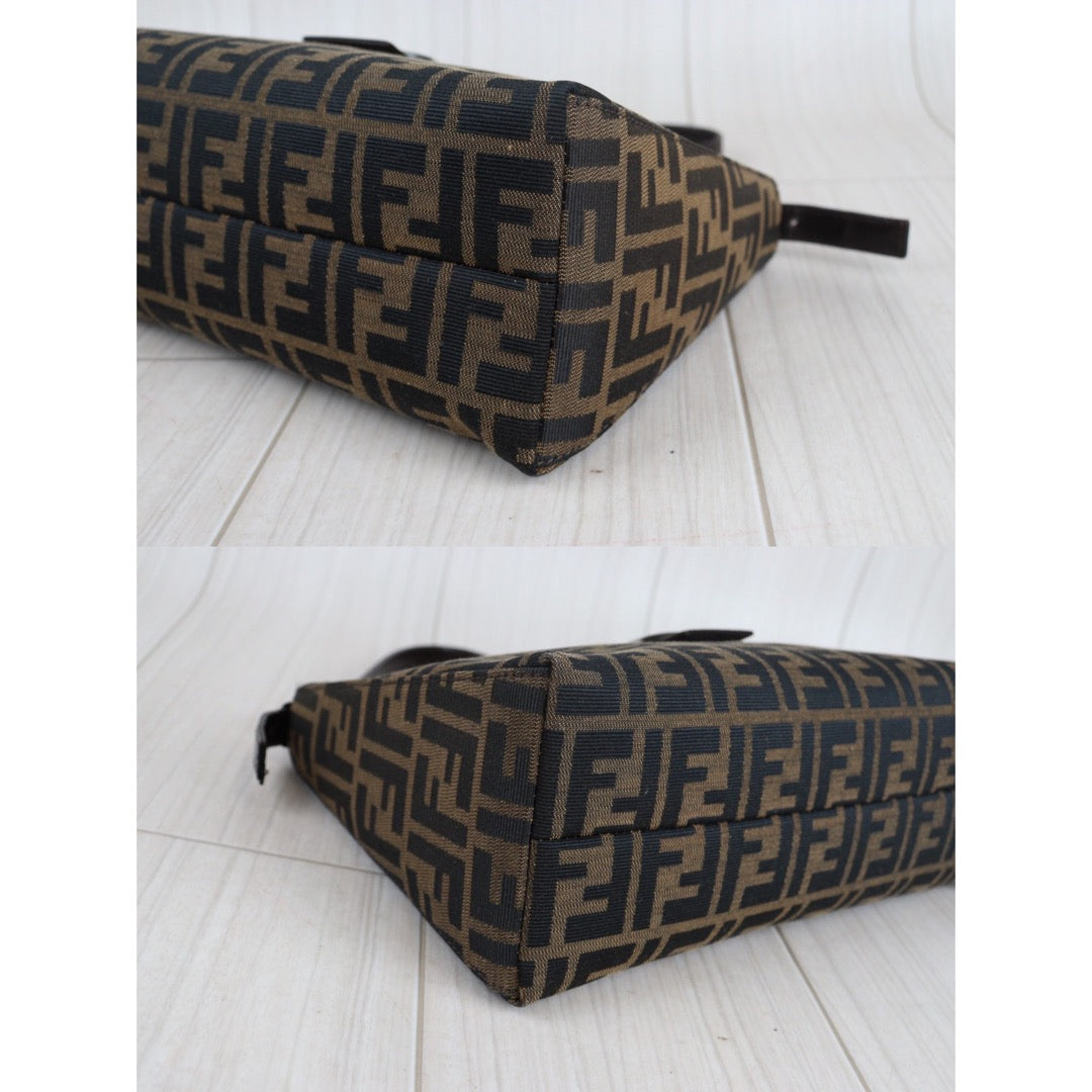 Rank A｜ FENDI Zucca Shoulder Bag ｜23061506