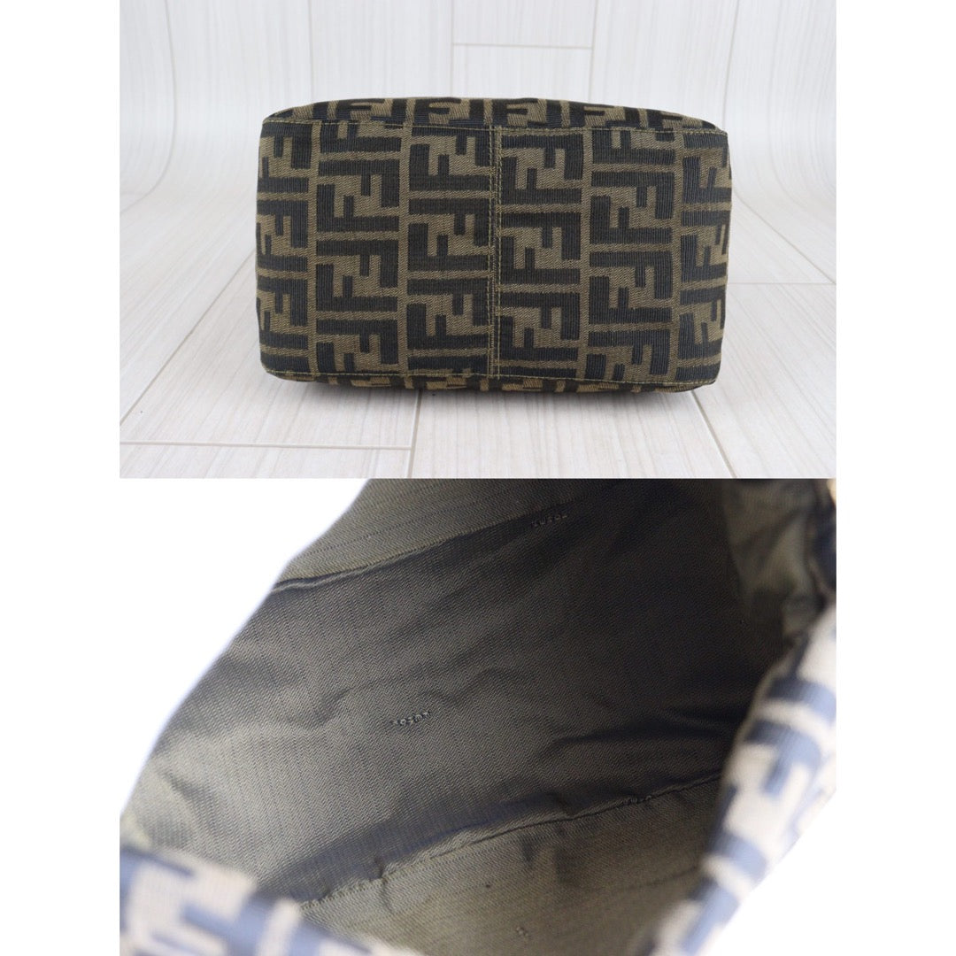 Rank AB ｜ FENDI Zucca Mamma Shoulder Bag ｜23051503